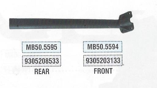 CAMURLUK BORUSU AXOR V-2 ACTROS MP II-III ON SAG SOL DOKUM 930 520 3133 KAHVECI